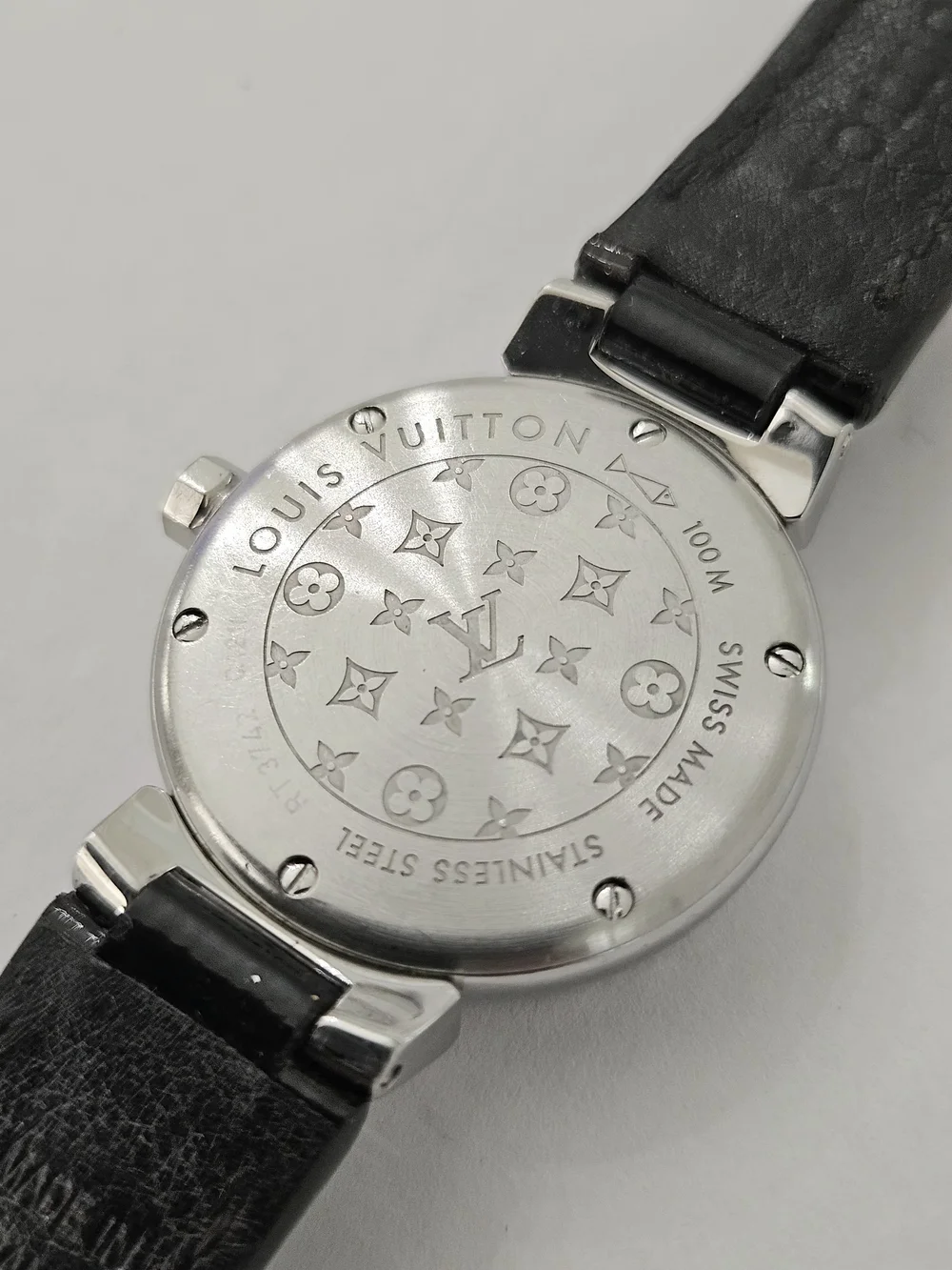 Louis Vuitton Tambour Lovely Diamonds Watch - Black & White
